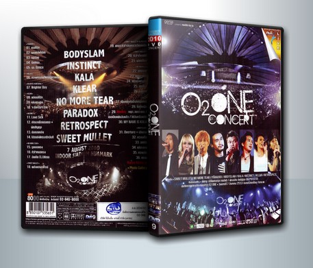 คอนเสิร์ต O2 One Concert (Sweetmullet / No More Tear / Paradox / Bodyslam / Kala / Instinct / Klear / Retrospect ( 1 DVD )