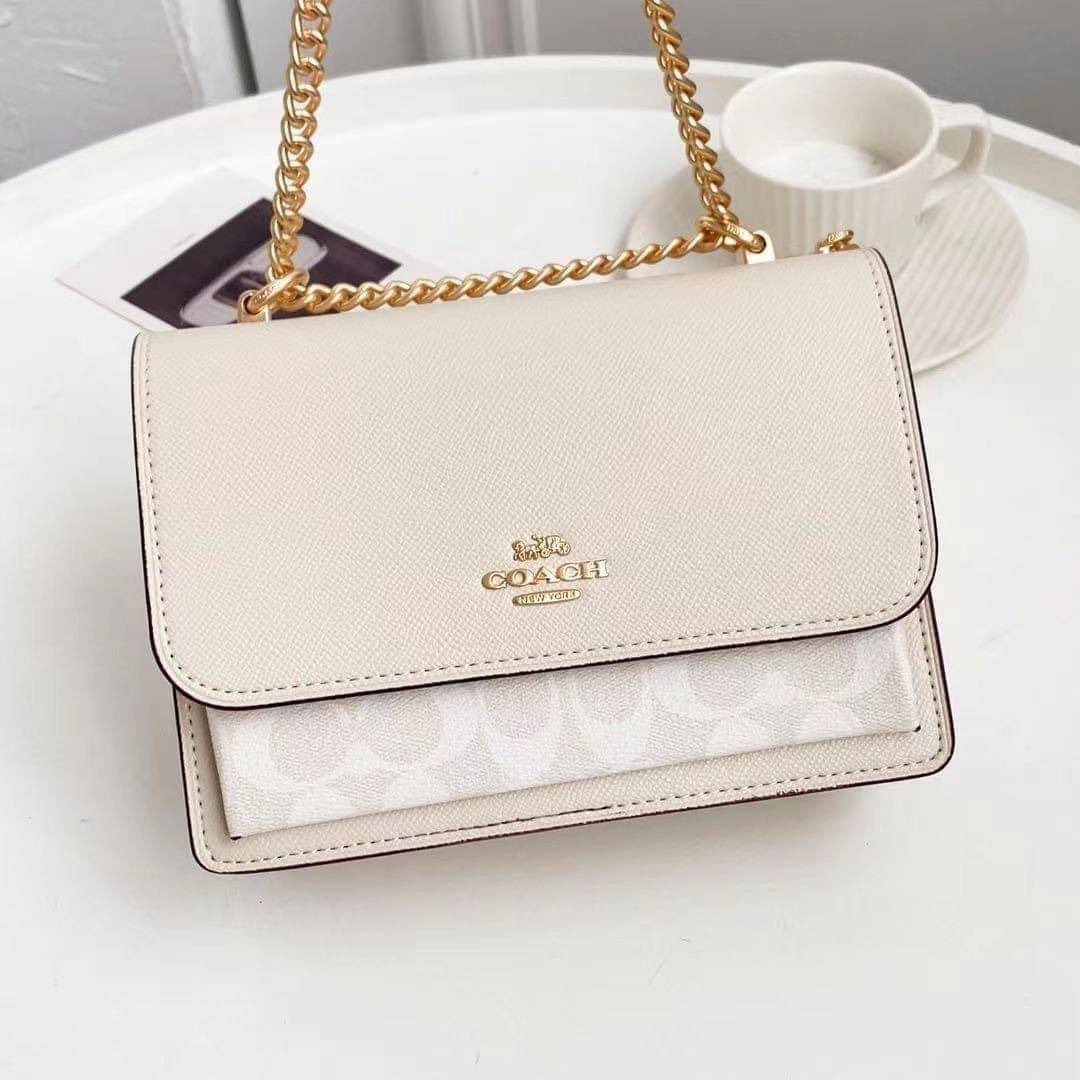 COACH KLARE CROSSBODY IN SIGNATURE CANVAS (แอดไลน์ก่อนสั่งซื้อ)