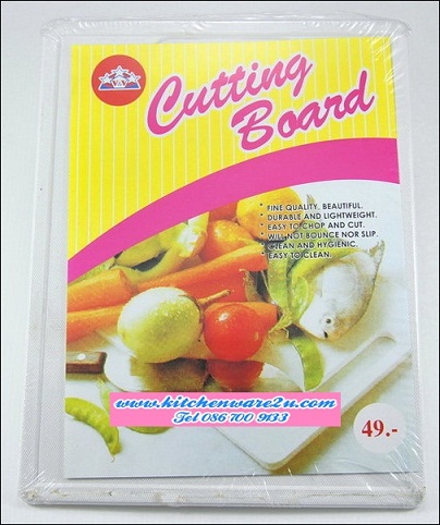 P03636 เขียงพลาสติกขาว ราคาส่งต่อ 1 โหล : 12 อัน 180 บต่อโหล ส่ง 15 บาท ขายส่งทุกอย่าง 20 บาท