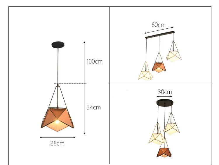 โคมไฟแขวนเพดานรุ่น [ND-1369]
