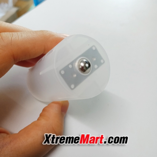 ท่อแปลงถ่าน Size AA เป็น Size D แบบใส