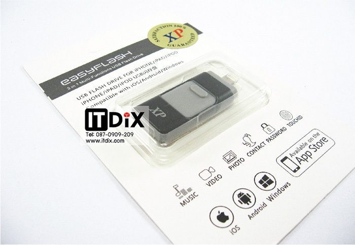 ขาย OTG Flash Drive XP 2 in 1 iPhone+Micro USB