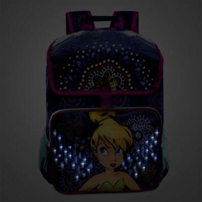 กระเป๋าเป้สะพายหลังพร้อมไฟระยิบระยับ Disney Tinker Bell Light-Up Backpack