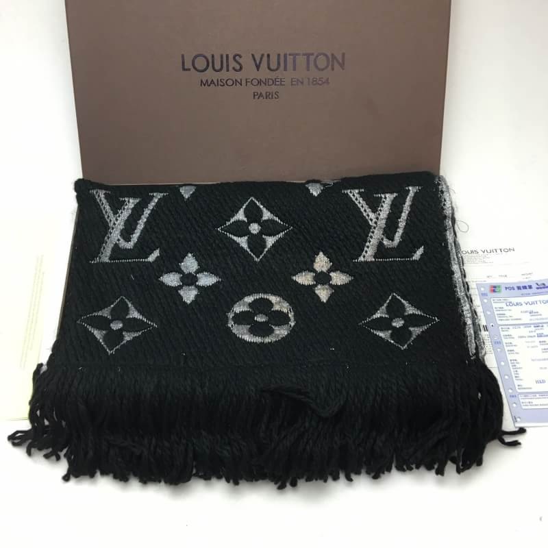 ผ้าพันคอ l ผ้าคลุมไหล่ l สีดำ