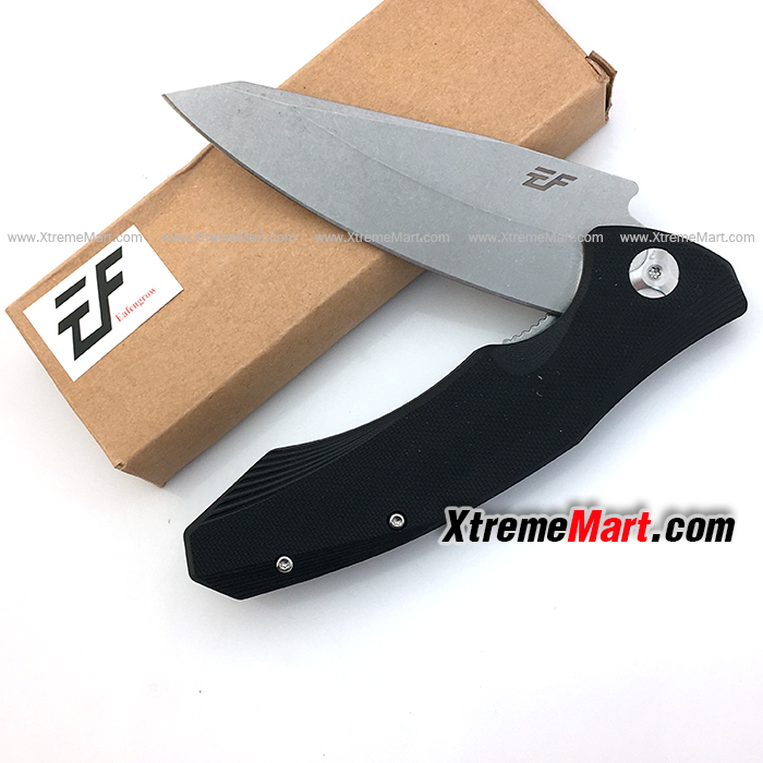มีดพับ Eafengrow EF228 ด้ามดำ D2 Blade Pocket Knives G10 Handle (ด้ามดำ)