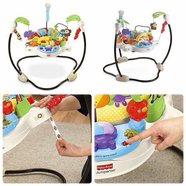 เก้าอี้กระโดดเด้งดึ๋ง Fisher-Price Jumperoo Love U Zoo