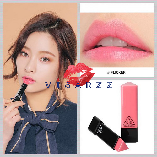 3CE Bebe Color Lip Balm 2.8g # Flicker ลิปบาล์มที่ให้ความชุ่มชื่น บำรุงเรียวปากให้ชุ่มชื่น บางเบาเป็นธรรมชาติ เหมือนปากเป็นสีนั้นจริงๆ
