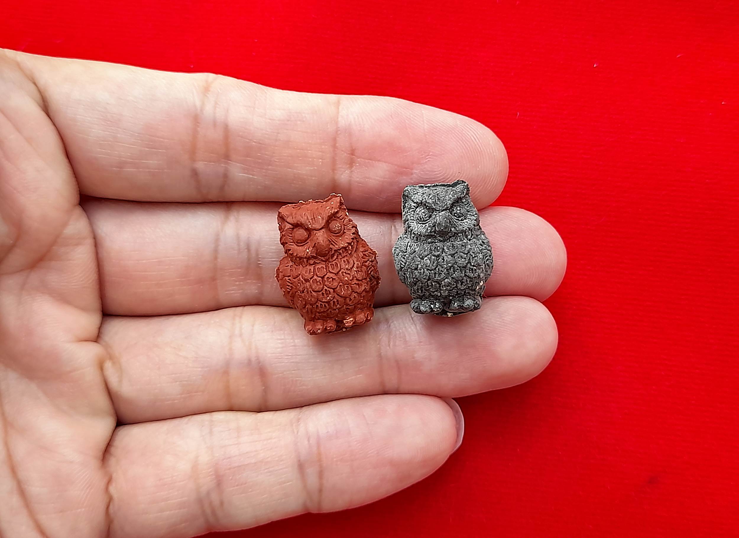 พญานกถึดทือ มหาลาภ (คู่ ตัวเมีย+ตัวผู้) เนื้อผงรวมมวลสาร ปี2565 #รับประกันแท้ - หลวงพ่อบ๊ะ วัดโพธิลังการ์ จ.สิงห์บุรี