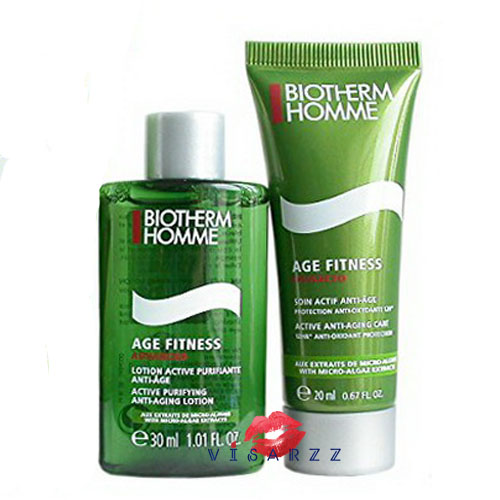 Biotherm Homme Age Fitness Advanced Giftset 2 Items เซทสุดคุ้มสำหรับคุณผู้ชาย ขจัดทุกปัญหาริ้วรอย ฟื้นบำรุงสภาพผิวให้ผิวของคุณพร้อมสู้รับวันใหม่อย่างสดใส