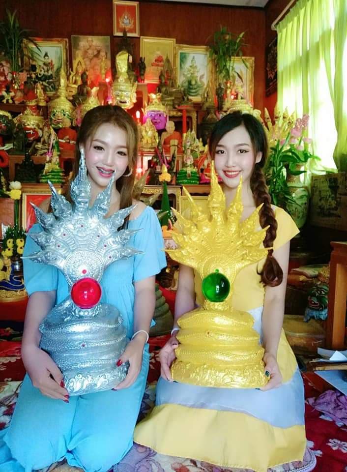 รูปหล่อ รูปปั้น พญานาค 9เศียร เนื้อโลหะ - (ขนาด สูง60ซม ฐาน30ซม หนัก16กิโล) Pre-Order