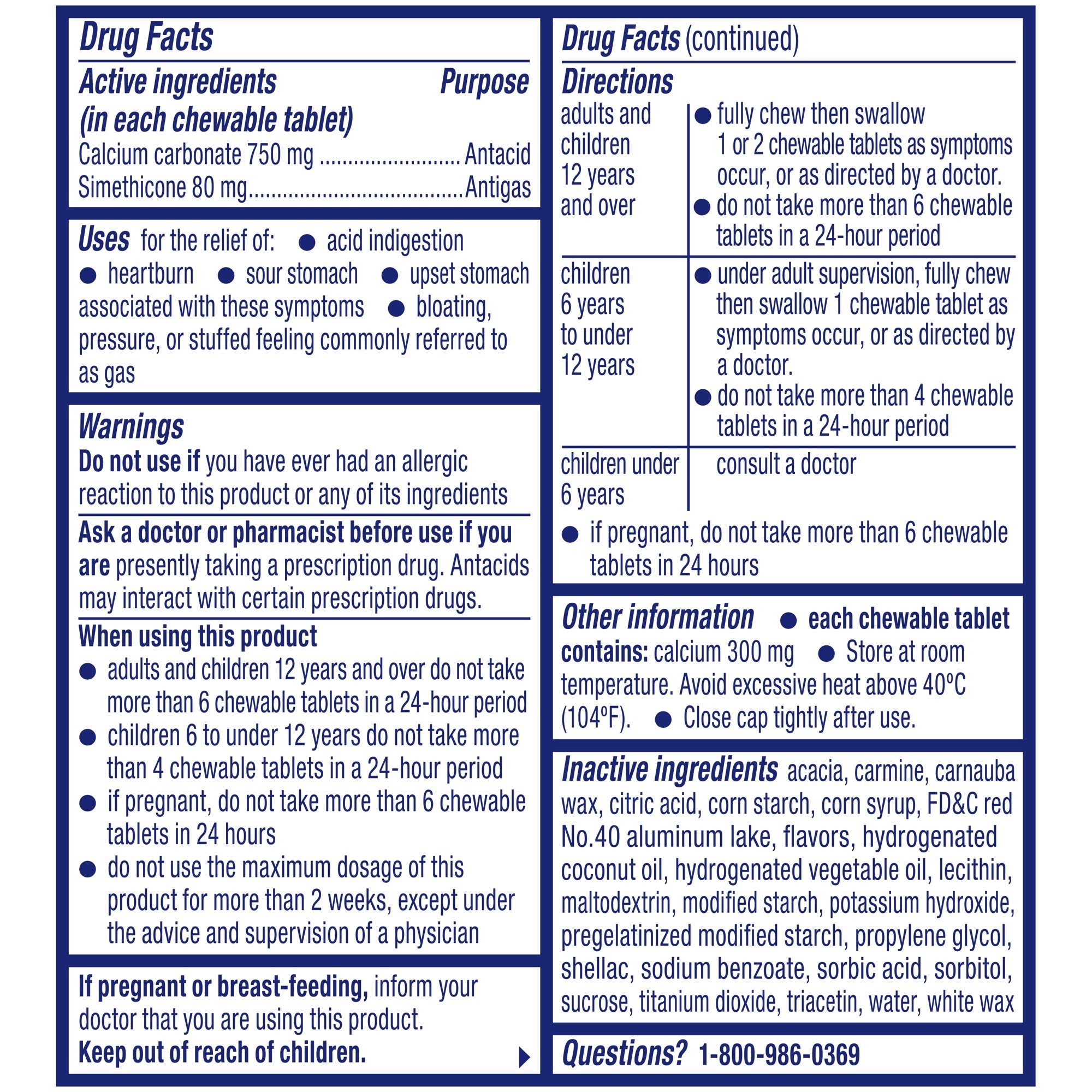 เม็ดเคี้ยวบรรเทาอาหารไม่ย่อยและกรดไหลย้อนสำหรับเด็ก Alka-Seltzer Kids Tummy ReliefChews