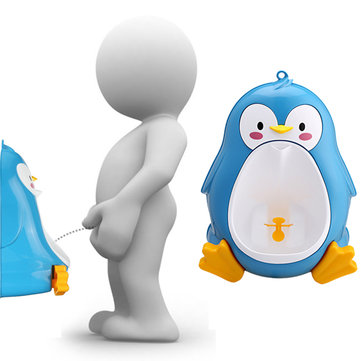 กระโถนฝึกขับถ่ายสำหรับเด็กชาย - Penguin Training Potty for Boys หลากหลายสีสัน
