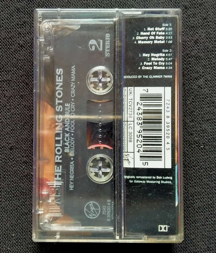 เทป The Rolling Stones : Black and Blue
