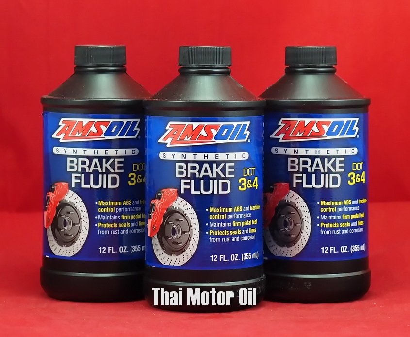 Amsoil Synthetic Brake Fluid Dot3&4 355 mL.