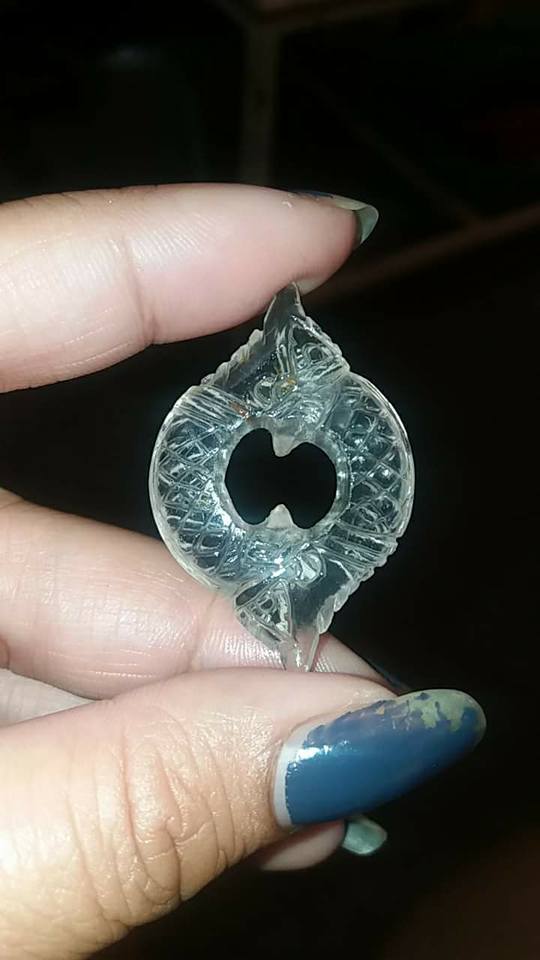 บ่วงนาคบาศ แกะสลัก โป่งข่าม หินหยก (งานฝีมือแกะสลัก) (ขายปลีก ขายส่ง)