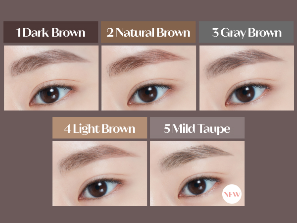 (รุ่นSlim #1) Etude Bare Edge Slim Brow ดินสอเขียนคิ้วหน้าตัดหกเหลี่ยม แท่งเรียวเล็กทำให้การเขียนเป็นธรรมชาติสุดๆ พร้อมหัวแปรงปัดอีกด้านให้คิ้วฟุ้งสวยงาม