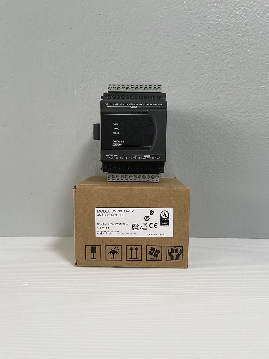 Delta Analog I/O Module Input/Output Model:DVP06XA-E2
