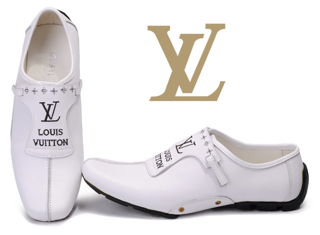 รองเท้า l leather shoe มี 2 สี ดำและขาว size 40-47