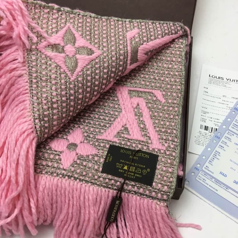 ผ้าพันคอ l ผ้าคลุมไหล่ l สีชมพู