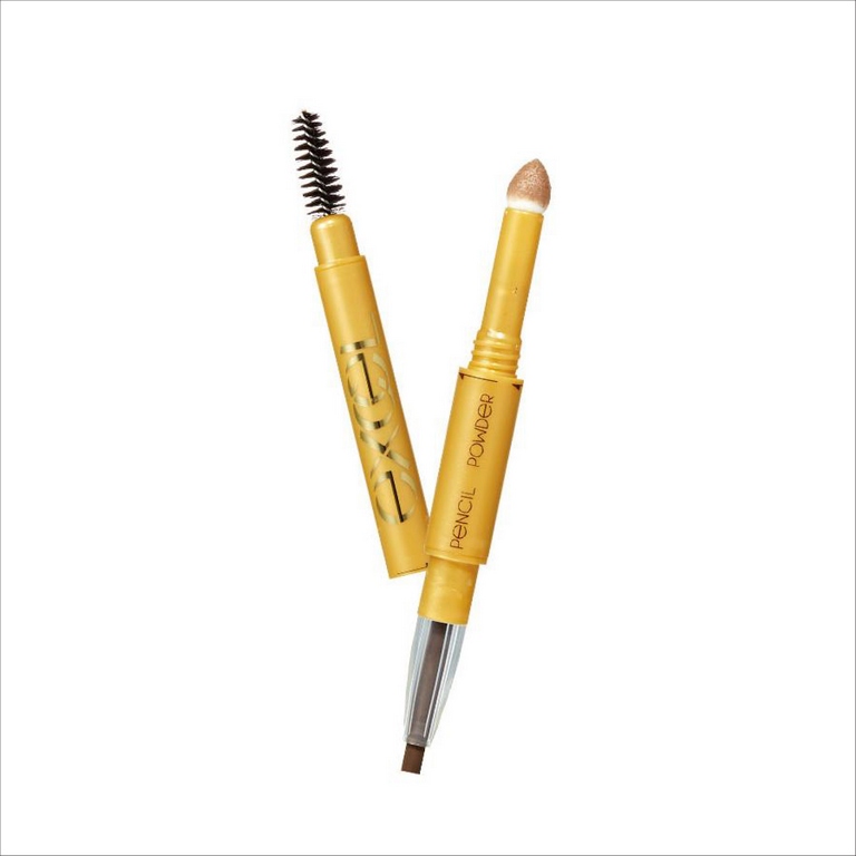 #PD02 Camel Brown (อันดับ 1 @Cosme) Excel Powder & Pencil Eyebrow ดินสอเขียวคิ้ว 3 in 1 จากเอกเซลล์ พกแท่งเดียวได้ทั้งเขียน เกลีี่ย ปัดจัดทรง การันตีด้วยรางวัลที่ญี่ปุ่นมากมาย ติดทนด้วยจ้า