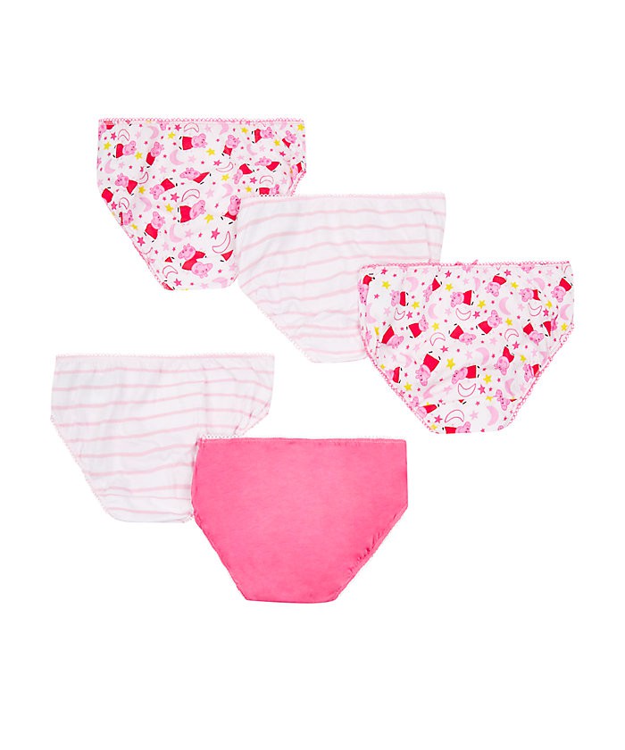 กางเกงชั้นในสำหรับเด็ก mothercare Peppa Pig Briefs (5-Pack)
