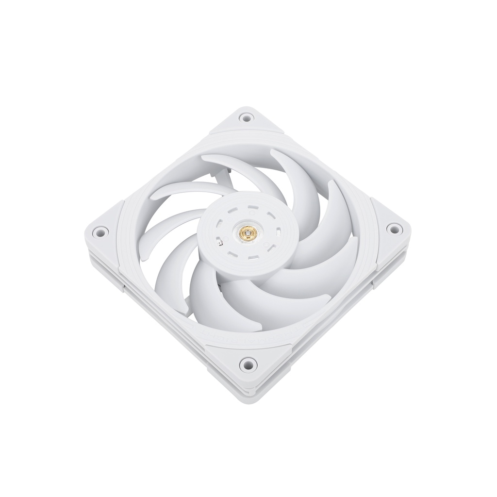 Thermalright TL-B12W Case Fans, (2150 RPM) 120mm Case Fan, 4pin PWM Fan Cooler White