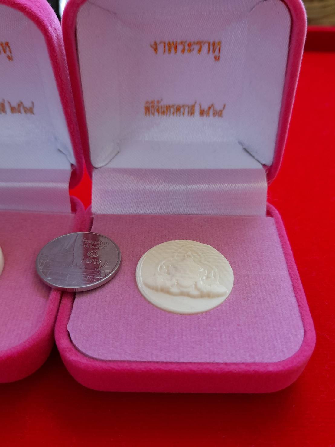 พระราหู เนื้องาแท้ หลังจารยันต์ #ปลุกเสกแล้ว #รับประกันแท้ ปี2564 (#หนุนดวง #กันคราส #หนุนดวงกันดวงตก #ให้ลาภ)