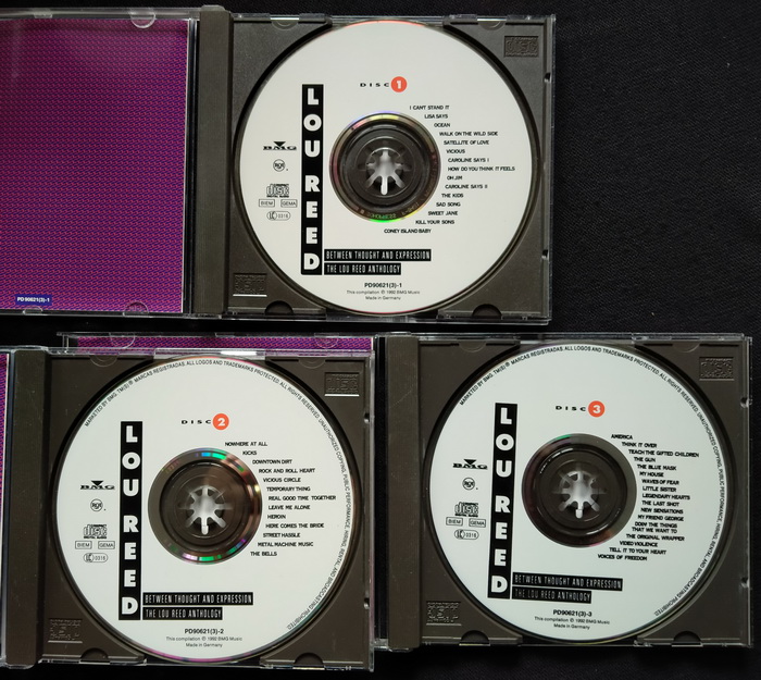 Between Thought and Expression: The Lou Reed Anthology (box set 3 cd)