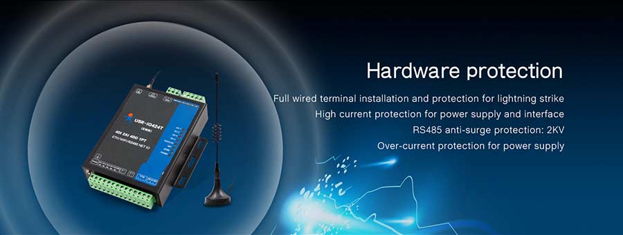 USR-IO424T-EWR Network IO