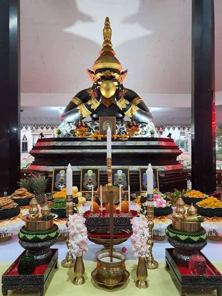 เหรียญพระราหู (พลิกชีวิตหนุนเสริมค้ำดวงชะตา ตัดเคราะห์ กลับร้ายกลายเป็นดี) รุ่น สุริยันจันทรา วัดศีรษะทอง ปี2563 #รับประกันแท้ - ครูบากฤษดา