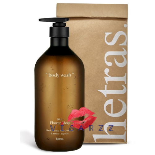 (Santal Fresh 1013mL) Hetras Hotel Therapy Body Wash เจลอาบน้ำ กลิ่นหอมฟุ้งหอมสดชื่นของไม้จันทร์ฟองนุ่ม กลิ่นติดตัว หอมละมุนสุด