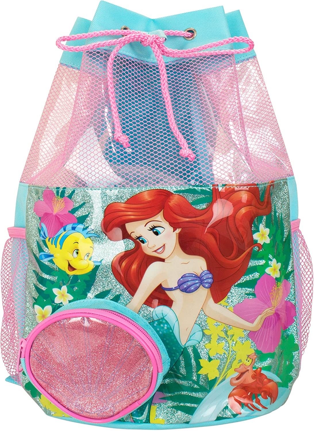กระเป๋าสะพายเป้กันน้ำ Character UK Disney Ariel The Little Mermaid Swim Bags for Kids (2021)