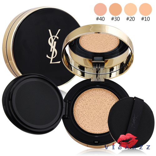 YSL Le Cushion Encre de Peau SPF23 PA++ 14g #20 รองพื้นคุชชั่นอิ๊งก์เนื้อแมตต์ ไม่มันเยิ้ม ติดทนนาน ให้การปกปิดอย่างสมบูรณ์แบบ
