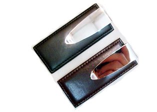 คลิปหนีบเงิน, คลิปหนีบธนบัตร, Money Clip แบบหนังผสมโลหะ
