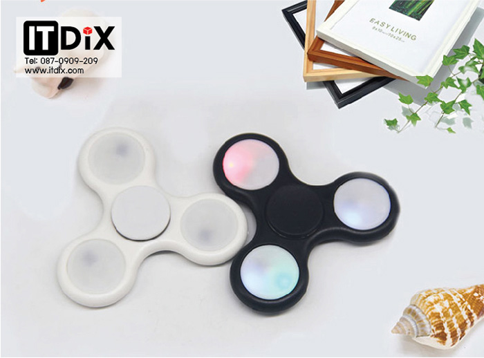 Fidget Spinner แบบไฟ LED