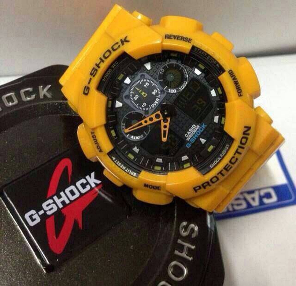 นาฬิกา G-Shock AAA รุ่น bubberbee สีเหลือง การใช้งาน 2 ระบบเหมือนจริงมาก ในสไตล์ที่คุณต้องชอบ