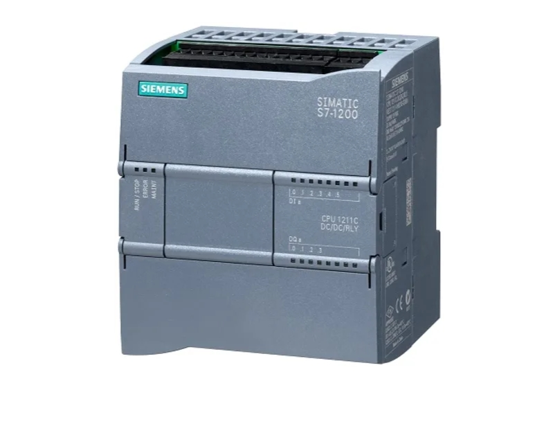 Siemens S7-1200 PLC CPU 1211C Model:6ES7211-1HE40-0XB0 DC/DC/RELAY