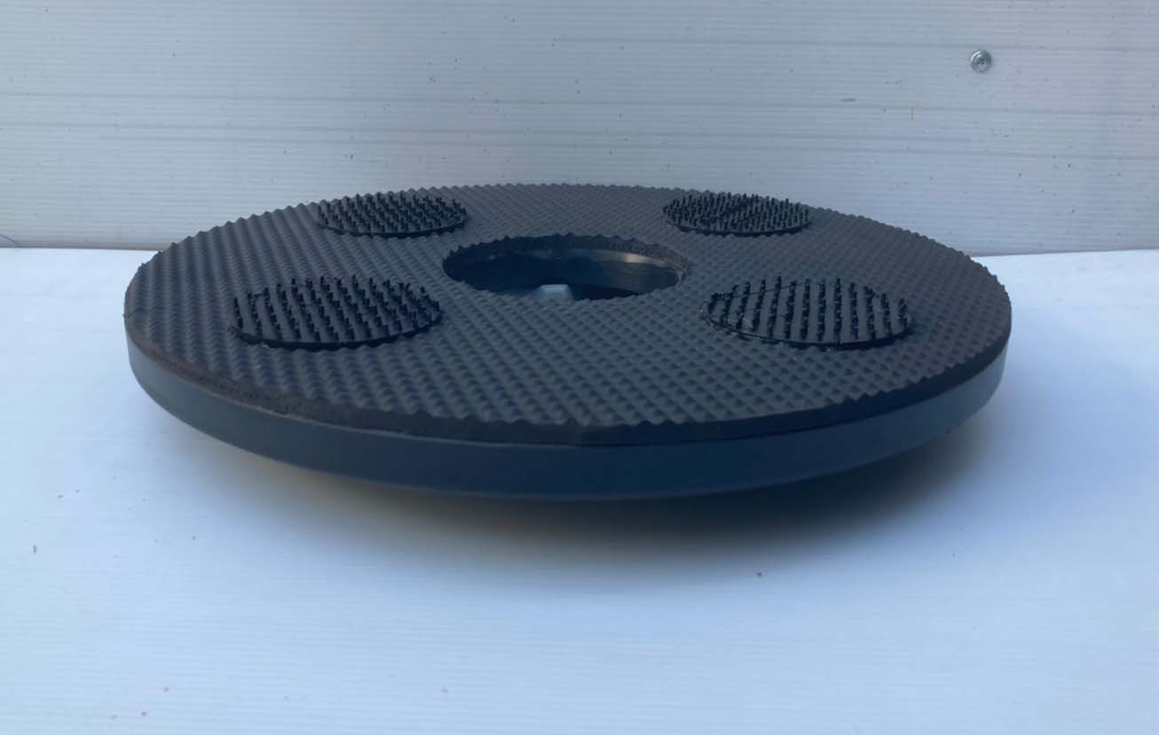 จานจับแผ่นใยขัด CHAMPION สำหรับเครื่อง 16 นิ้ว (Ø 14 นิ้ว)