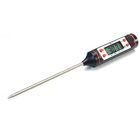 เทอร์โมมิเตอร์วัดอุณหภูมิในอาหาร ของเหลว เนื้อ ผลไม้