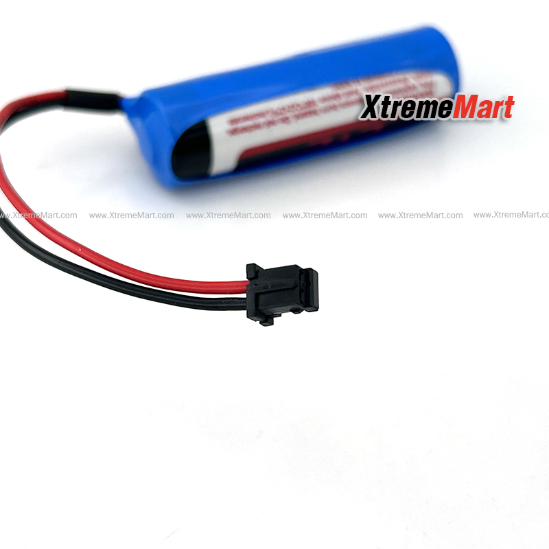 แบตเตอรี่ EVE ER14505 3.6V AALithium battery มีสาย ขั้วสีดำ