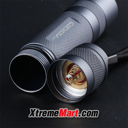 ไฟฉาย Convoy S21A หลอด SST40 แสงขาว มี 4 โหมด 2300LM Titanium Gray Flashlight