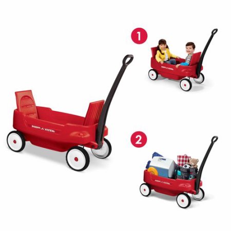 กระบะวากอนพร้อมด้ามจูง Radio Flyer Pathfinder Wagon