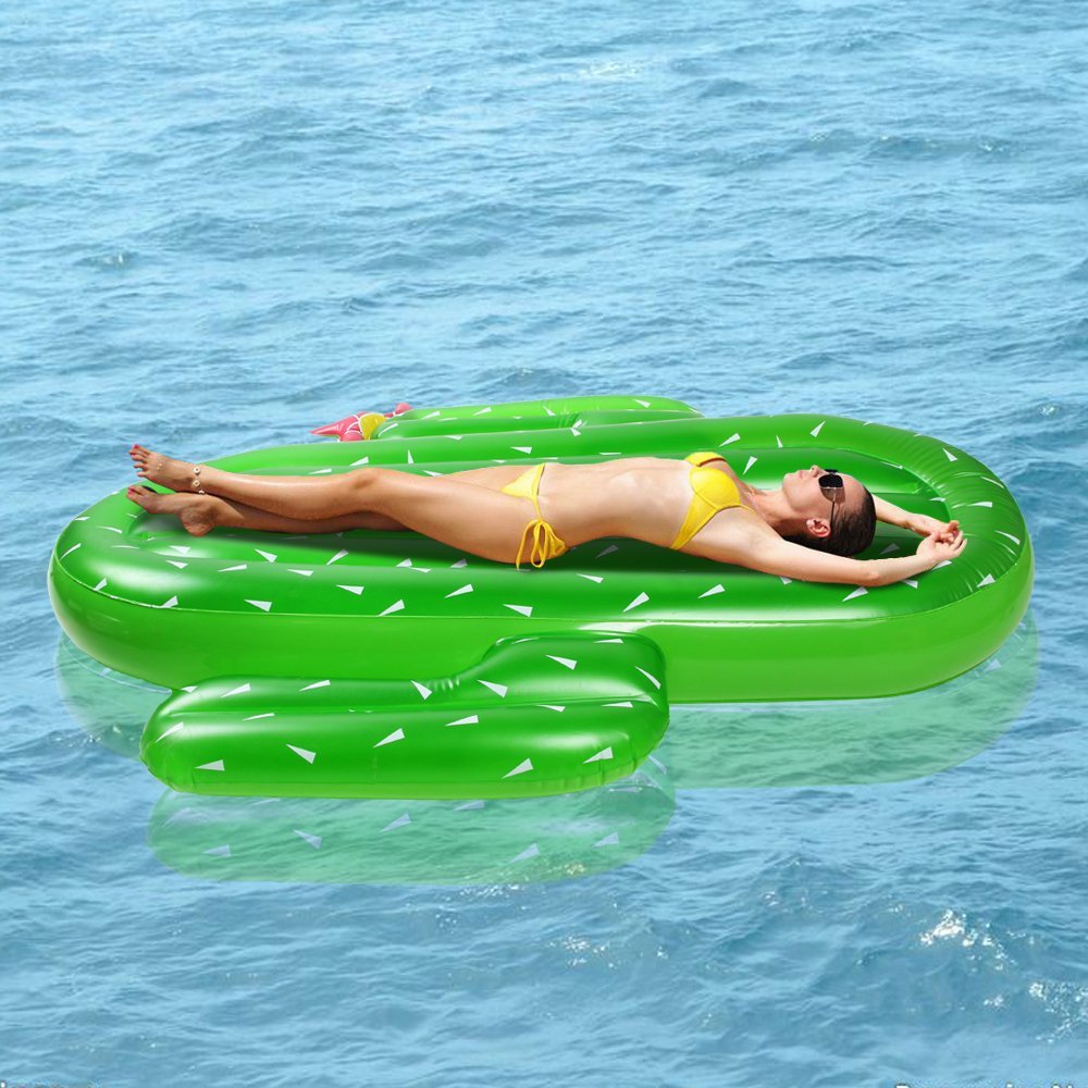 พูลโฟลทแพยางกระบองเพชร Cactus Air Mattress