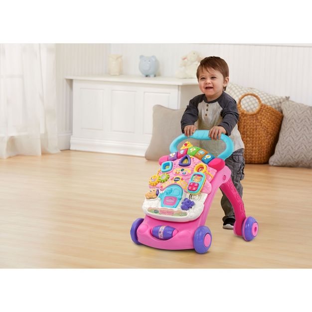 รถผลักเดินเสริมพัฒนาการสำหรับเด็ก VTech Stroll & Discovery Activity Walker (Pink)