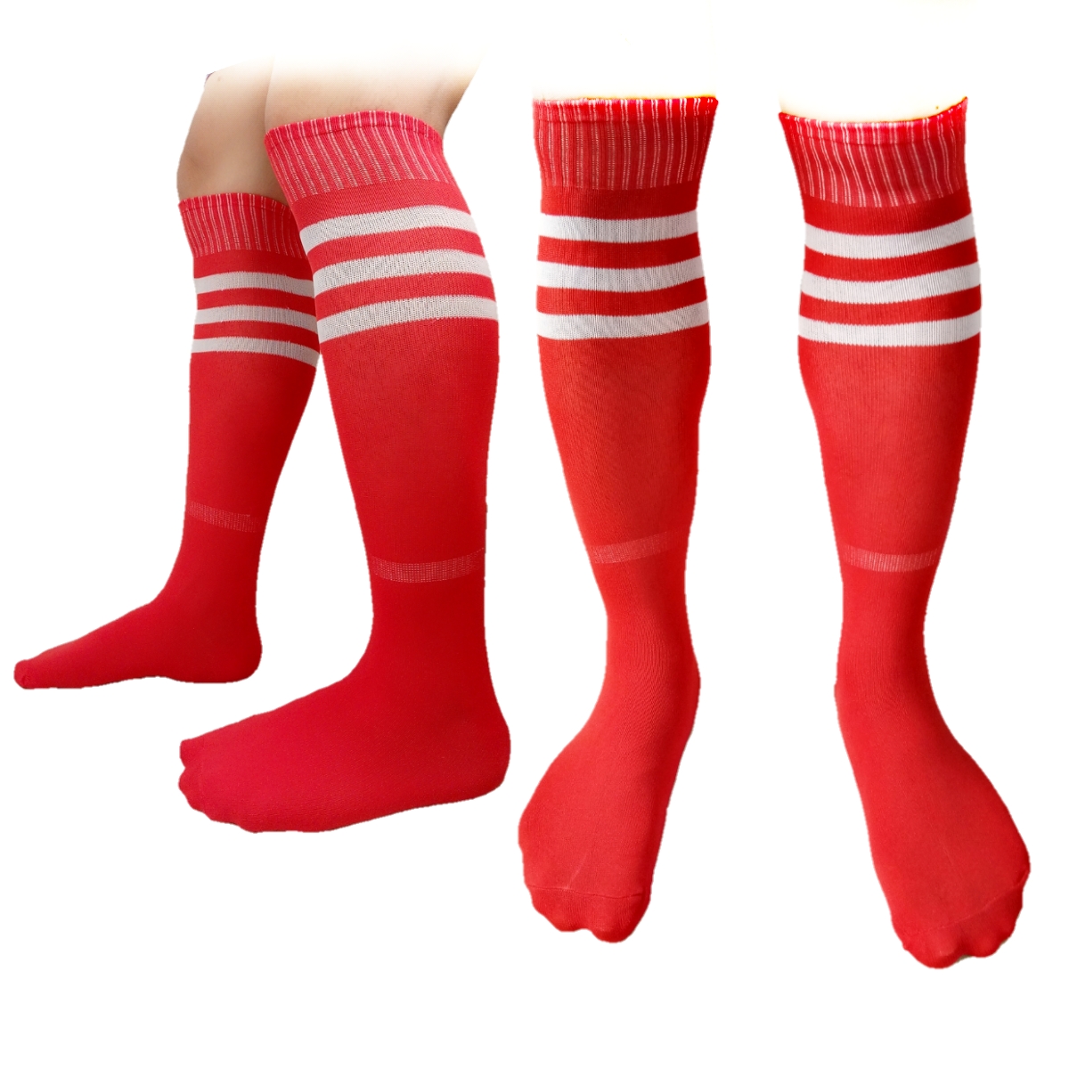 ถุงเท้ากีฬายาว ถุงเท้าเตะฟุตบอล