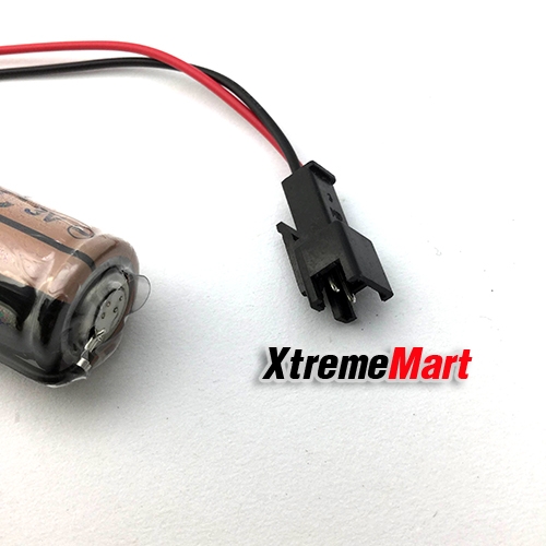 แบตเตอรี่FDK FUJI CR8.LHC 3V ขั้วดำ 3000mAh CR17450SE BR-A Lithium Battery