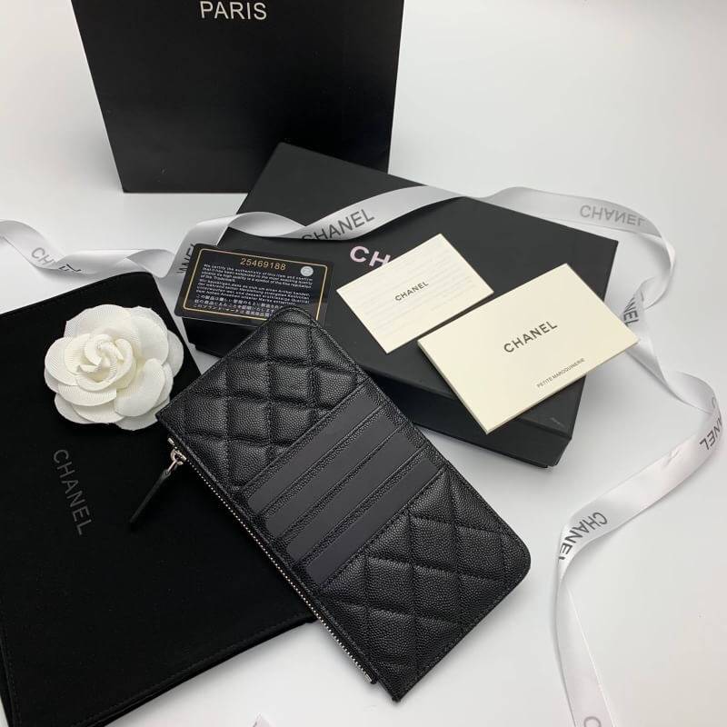 กระเป๋าสตางค์ cn carvier wallet ใบยาว ช่องใส่การ์ดด้านหลัง