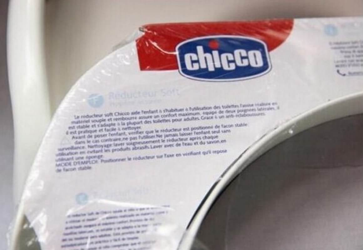 อุปกรณ์รองนั่งชักโครกสำหรับลูกน้อย Chicco Riduttore Soft Toilet Trainer