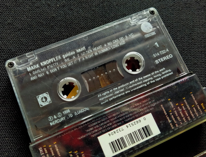 เทป Mark Knopfler : Golden Heart