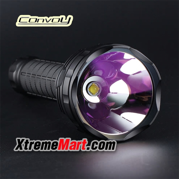 ไฟฉายแรง Convoy L6 หลอด XHP70.2 สว่าง 4300 ลูเมนส์ 5โหมด แสงพุ่ง บอดี้สีดำ (เฉพาะไฟฉาย)